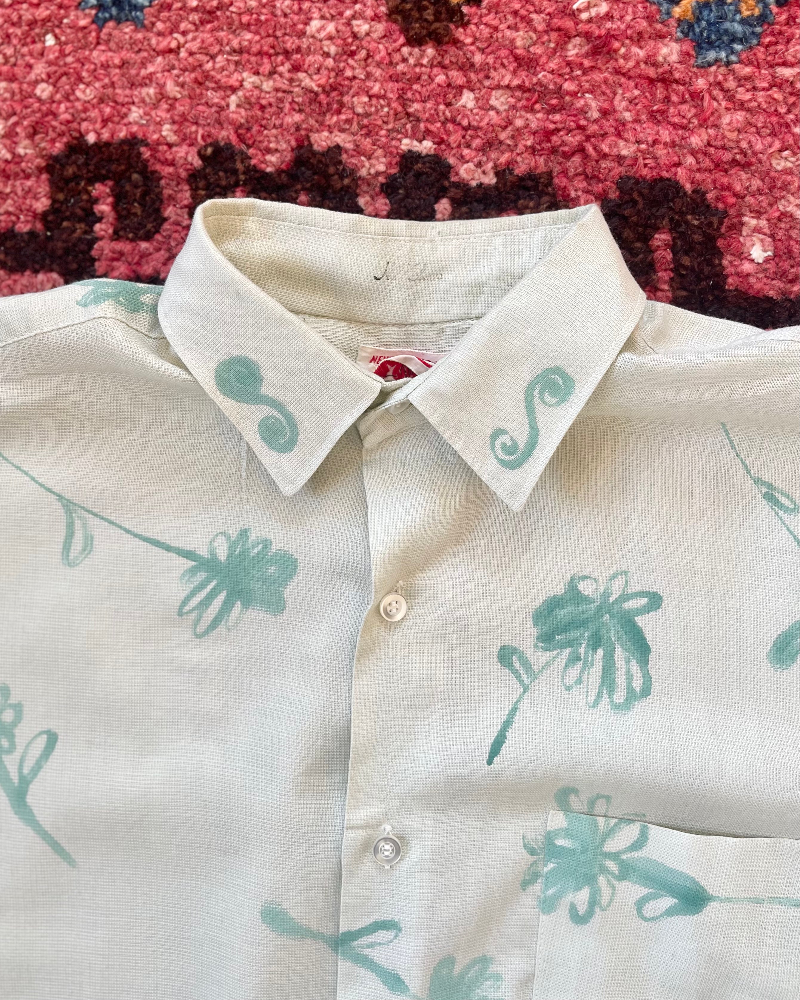 Seafoam Button Up