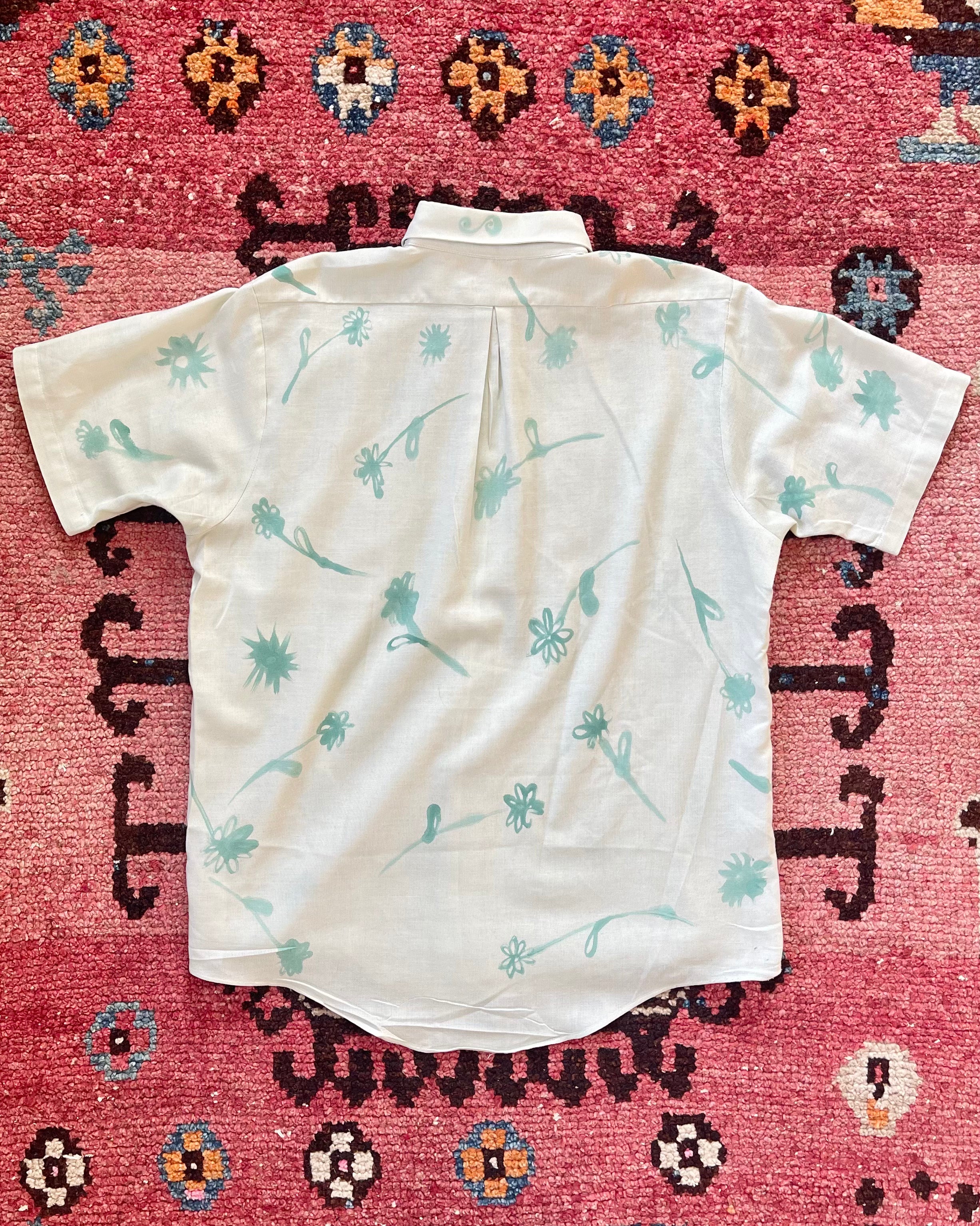Seafoam Button Up
